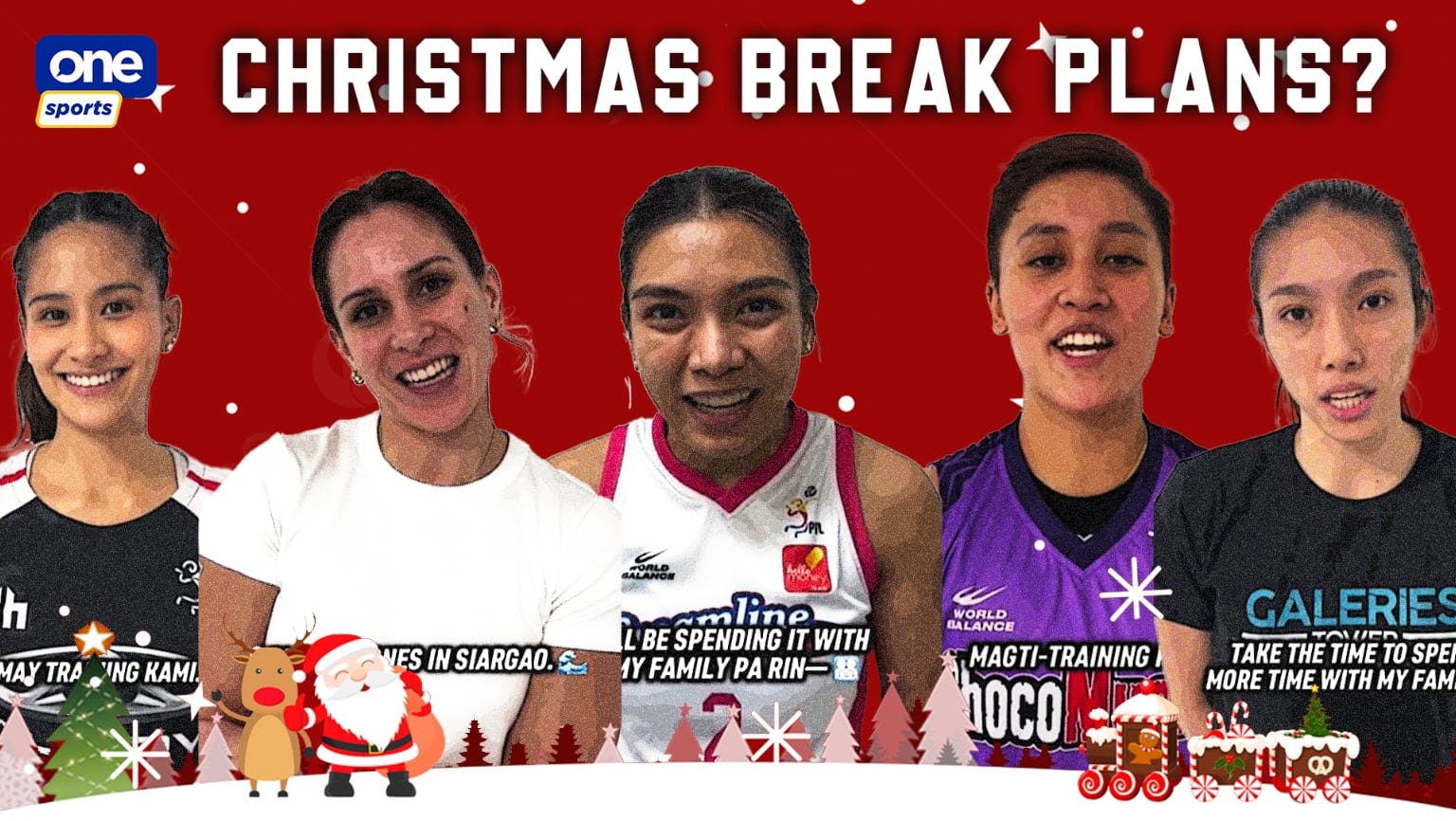 Christmas joy! PVL stars share how they